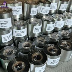 Bright Silver Wax Resin Thermal Transfer Printer Ribbon Color Black Origin China MOQ 50 Rolls Trademark jinze Model NO. TTR-15 - Image 6