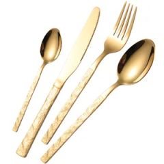 New Modern Design Cutlery Set Restaurant Knife Spoon Fork Silverware - Jieyang Chuanxin Hardware Product Factory