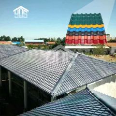 Plastic Panel ASA PMMA Roof Tile for House Roof Shape Arched Type S Tiles Trademark YQS Origin Jiangsu Size 1000*1050 Surface ASA PVC - Suzhou SuMei New Material Technology Co., Ltd.