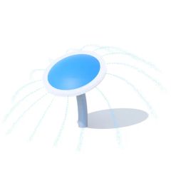 Safe Durable Kid - Friendly Water Spray Toys UFO Water Play Sketch Equipment - Guangzhou Hongxing Water Park Equipment Co., Ltd.