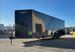 Enclosed Trailers / Enclosed Car Hauler 2025 26ft. Blaze w/Finished Interior & Black-Out Package 0411 - Image 1
