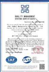 Our certificates certificate of Jikai (Hebei) Mechatronics Technology Co., Ltd. – certificate photo, supplier certificates section