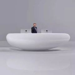 Customized Modern Desks for Cosmetics Store & Nail Salon Reception Desks - Image 1
