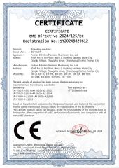 Certificate certificate from Foshan Aishilang Precision Machinery Business Department