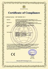 CE certificate from Shandong Cyber CNC Group Co., Ltd.