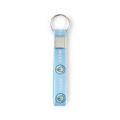 Manchester City Silicone Crest Keyring - Image 2