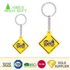 High Quality Free Samples Custom Eco-Friendly Soft PVC Rubber 3D Motorcycle Keychain for Advertising - Image 2