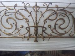 Wrought Iron Compound Wall Railing Sturdiness Sturdine Lifespan Longer Life Design Quality Well Designed Weather Resistance Water - Image 2