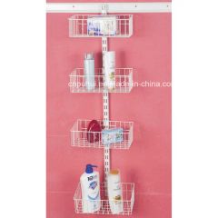 Wall Fixed Bathroom Storage Rack LJ1026  - Image 1