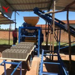 Automatic Hollow Cement Brick Making Machinery Concrete Mixing Block Making Machine - Image 6