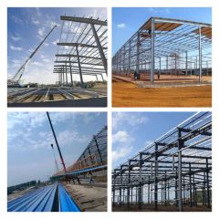 Construction Design Steel Structure Workshop/Plant Trademark Ruigang HS Code 9406900090 Member Steel Column Origin Qingdao, - Image 2