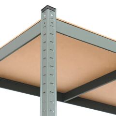 180*120*45cm Boltless Adjustable 5 Tier Storage Racks Metal Storage Shelves Unit for Warehouse - Image 2