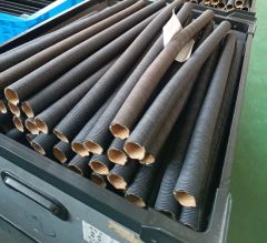60mm Aluminum Foil Glass Fibre Heat Tube for Engine Parts Colour Silver HS Code 701959 Trademark JNFLEX Type Exhaust Pipe - Image 4