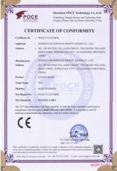 Rohs of diving mask certificate from Dongguan Hongjun Sports Goods Co., Ltd.