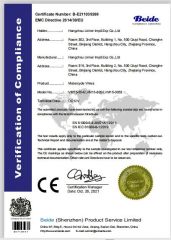 CE certificate from Hangzhou Linker Motorcycle Parts Co., Ltd.
