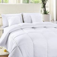 Wholesaler 100% Polyester Custom Solid Summer Microfiber Quilts - Image 5