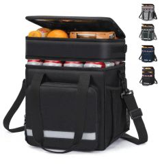 Five Colors Tote Lunch Bag Large Capacity Insulated Picnic Cooler Bag - Shuyang Nobelfull Import and Export Co., Ltd.