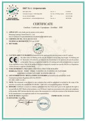 CE certificate from Shenyang Lanying Colored Steel Co., Ltd.