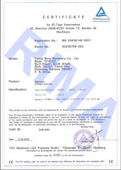 ce certificate from Yantai Rima Machinery Co., Ltd.