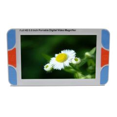 Electronic Magnifier 5 Inches Low Vision Aids Electronic Video Magnifier with Portable Foldable Handle for Visual Impaired - Image 4