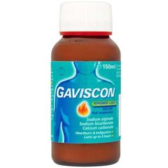 Gaviscon Double Action Mint Liquid 600ml - Heartburn, Indigestion, Acid Reflux Relief, Digestive Health, Pregnancy Safe - Image 2