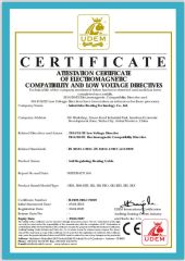 CE certificate from TS HEAT CHINA Co., Ltd.