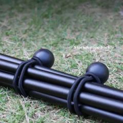 Outdoor Camping Tent Tightness Buckle Ball Style Elastic Rope Camping Canopy Accessories Lanyard - Image 1