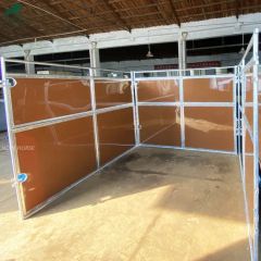 Equine Equipment Portable Horse Stall with Steel Structure Horse Stables - Image 4