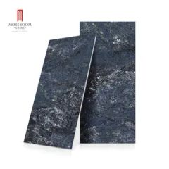 Large Format Blue Porcelain Stone Alternative Marble Color Black Design Modern Thickness 3-20mm Density 2.7(g/cm³) Model NO. MNL-00002 - Image 4