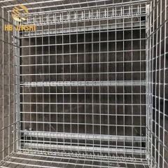 Foldable Galvanized Wire Mesh Container Storage Cages - Image 3