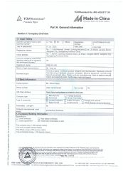 SUPPLIER ASSESSMENT REPORT certificate from TOPUNION HARDWARE AND PLASTIC CO., LIMITED