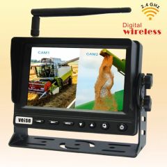 Wireless Vehicle Reverse Security Camera System with 2.4GHz Digital Car Monitor - Image 2