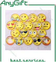 Emoji Crystal Glass Fridge Magnet Style Modern Trademark AG Model NO. AG Logo Customized Size Customized Usage Decoration - Image 1