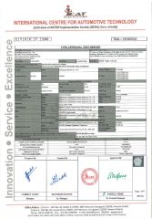 INTERNATIONAL CENTRE FOR AUTOMOTIVE TECHNOLOGY certificate from Shandong Haochen International Trade Co., Ltd.