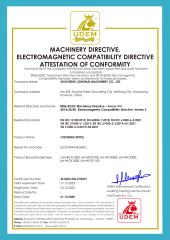 CE certificate from Zhucheng Longmai Machinery Co., Ltd.