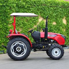Mini 50HP 60HP 4WD Agricultural Tractor with Frame Color Red Size Small Condition New Drive Wheel 4WD Trademark Tohone Fuel Gas / - Image 2