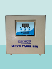 Echogen  2 KVA Single Phase Servo Stabilizer Brand Echogen Capacity 2 KVA Reset Automatic Phase Single Phase Mounting Type - Image 1