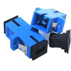 Sc Upc Fiber Optic Cable Connectors Optical Cable Adapter Fiber Coupler - Image 1