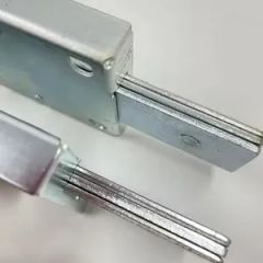 Roller Door Lock 14 Part Lock Backset / MOQ 1000PCS Style Modern Origin China Color Silvery Type Key Lock Material Iron Model NO. VTAC-05-6 - Image 2