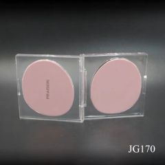 4 Color Eye Shadow Box Container Square Transparent Plastic Eye Shadow Packaging - Image 3