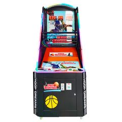 Foldable Basketball Shooting Sport Style Metal Plastic Wood Material Arcade Game Machine - Image 4