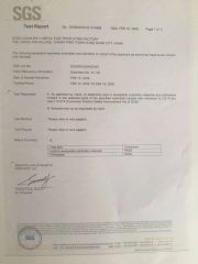 products certificates certificate from SHENZHEN XINHANFENG TRADING CO., LTD.