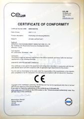 Perforating & Embossing Machine certificate from Wenzhou Dashun Machinery Manufacture Co., Ltd.