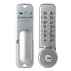 Push Button Safety Door Lock Modern Zinc Alloy 60mm Backset 1Y CE RoHS - Image 4