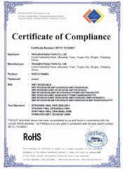 Certificate-NO.1 certificate from Shanghai Enjoy Tools Co., Ltd.