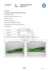 600-hour UV Resistant certificate from Brilliant Art and Craft Limited Company