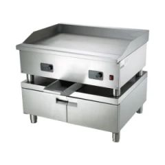 Commercial Electric Induction Griddle Restaurant Stainless Steel Griddle - Image 1