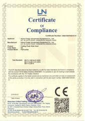 CE Certficate certificate from HENAN FINEGO INTERNATIONAL CO., LTD.