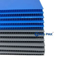 PP Corrugated Sheet Plastic Fireproof Board Fire Rating A1 Trademark AIS-PAK HS Code 3902309000 Density as Request Material PP - Image 3