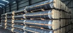 HP Graphite Electrodes 350mm Suitable for AC Arc Furnaces Shape Ball Origin China Trademark TN HS Code 85451100 Model NO. - Image 1